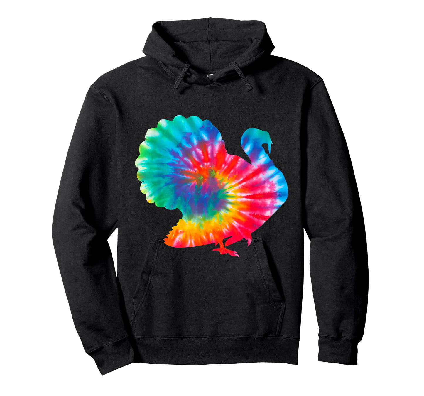 Tie Dye Turkey Colorful Thanksgiving T-Shirt