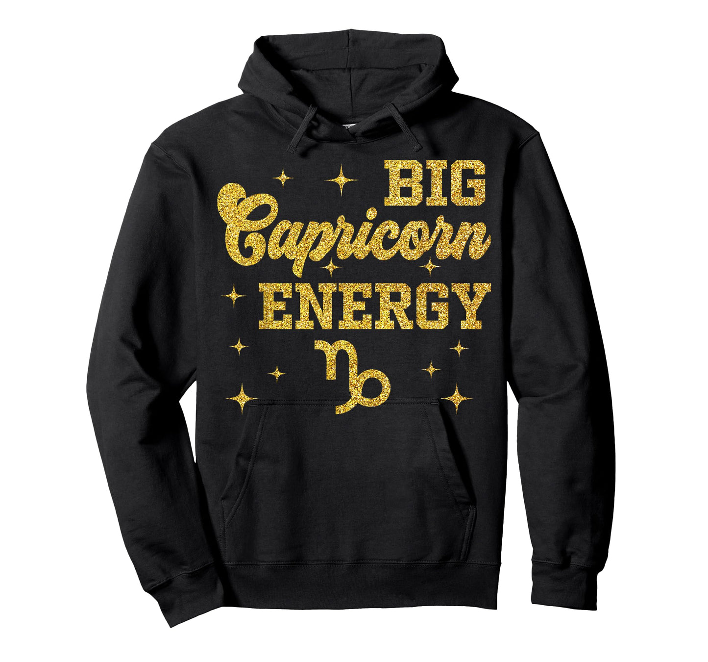 Big Capricorn Energy Men Women Zodiac Birthday Queen King T-Shirt