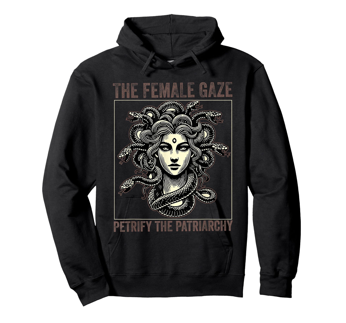 the female gaze petrify the patriarchy medusa Feminisit T-Shirt