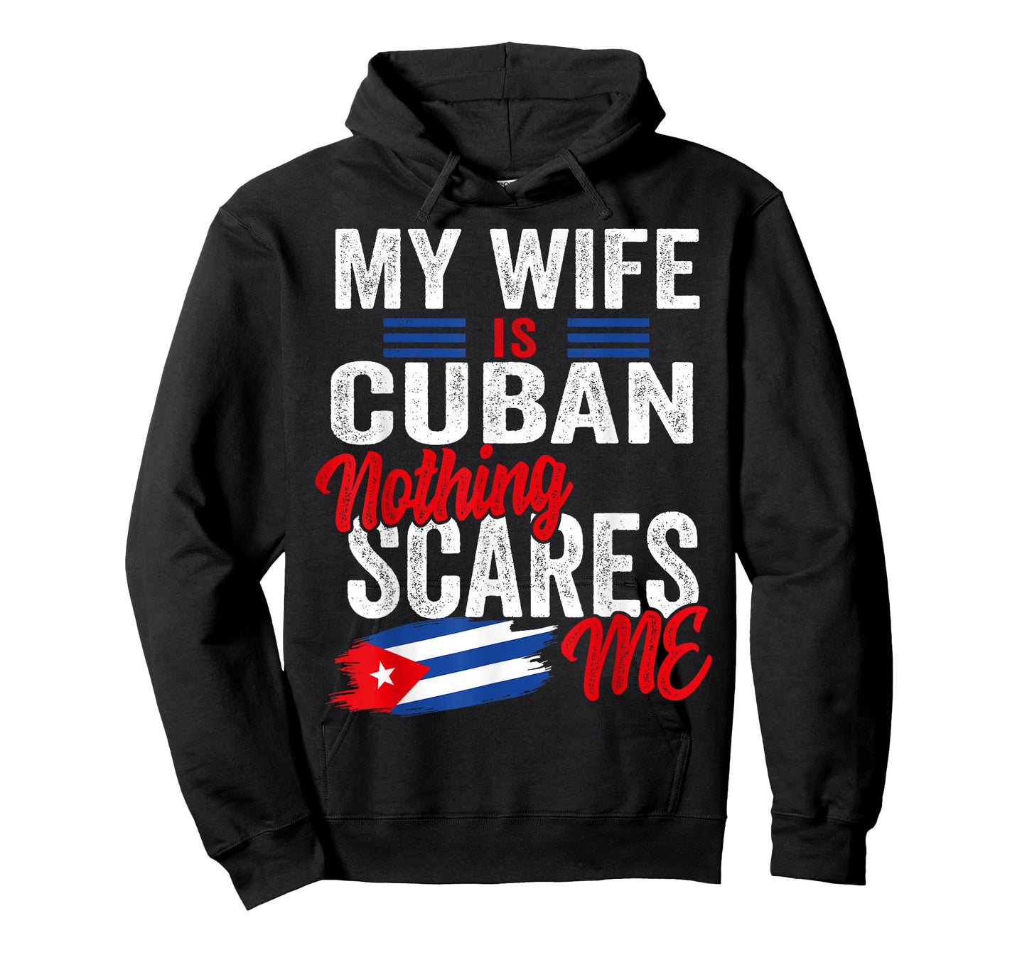 My Wife Is Cuban Cuba Heritage Roots Flag Souvenir Men T-Shirt
