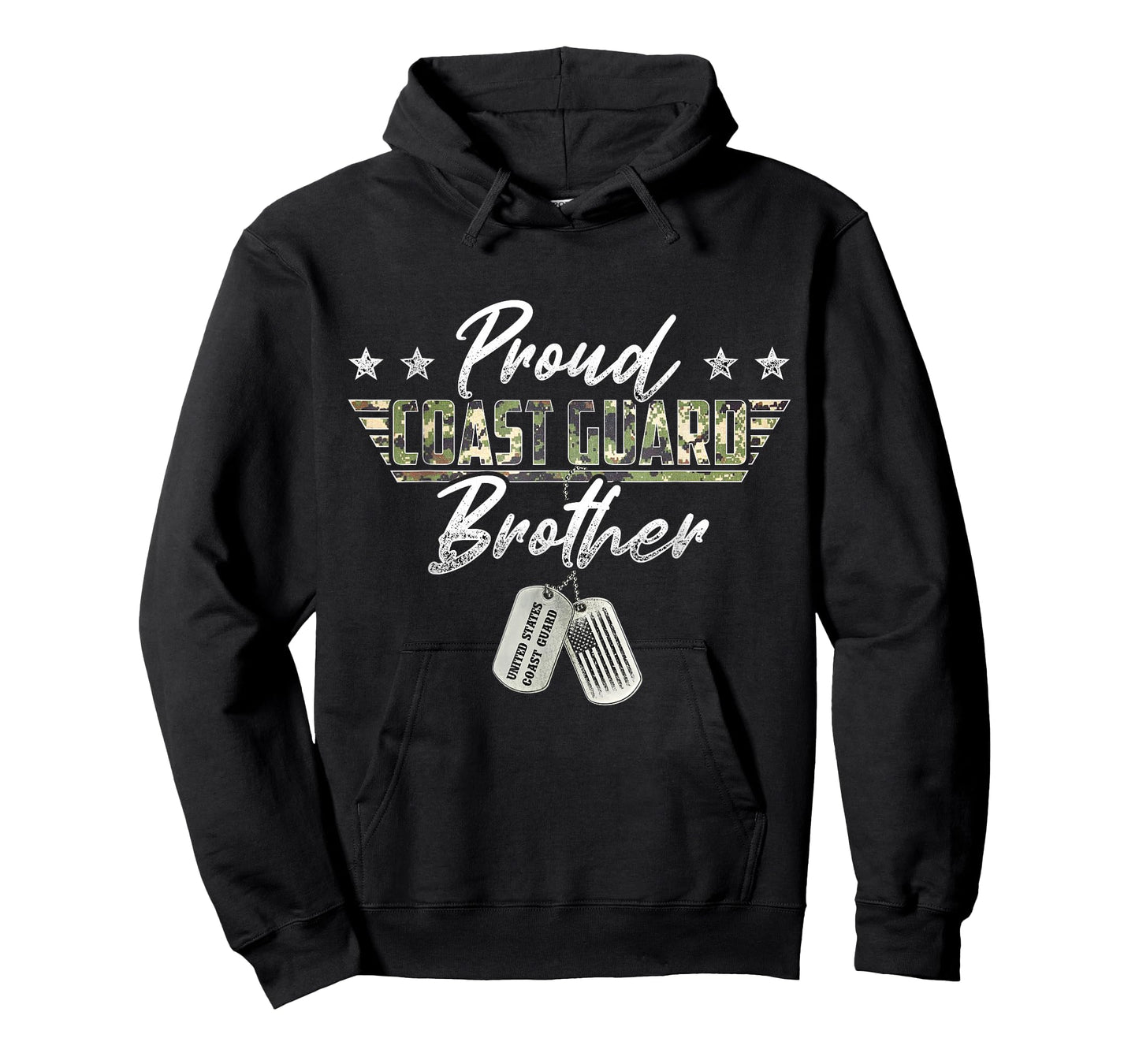 Proud Coast Guard Brother American Military Gifts T-Shirt
