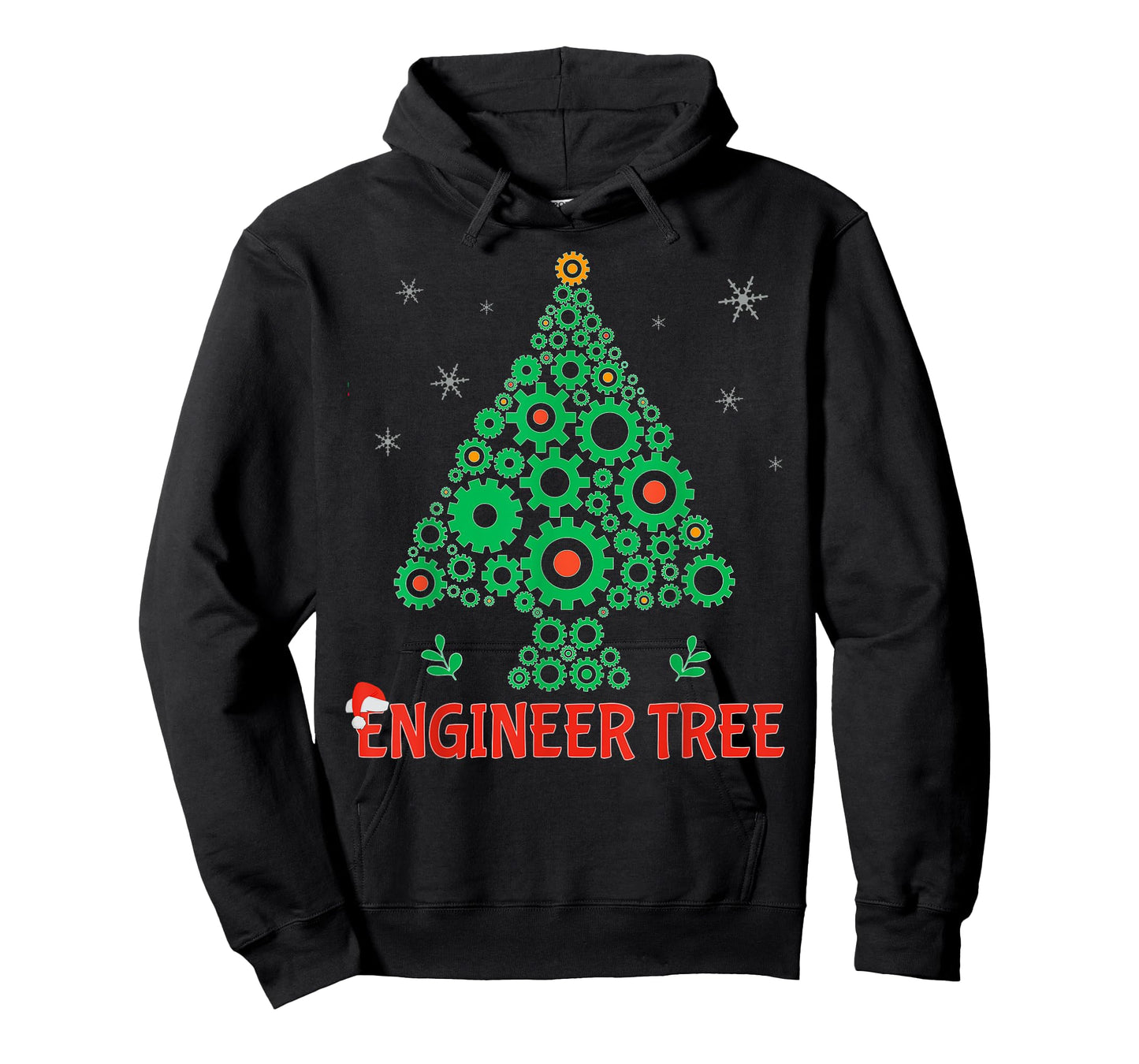 Christmas Engineer tree | Mechanical Engineering Gift T-Shirt