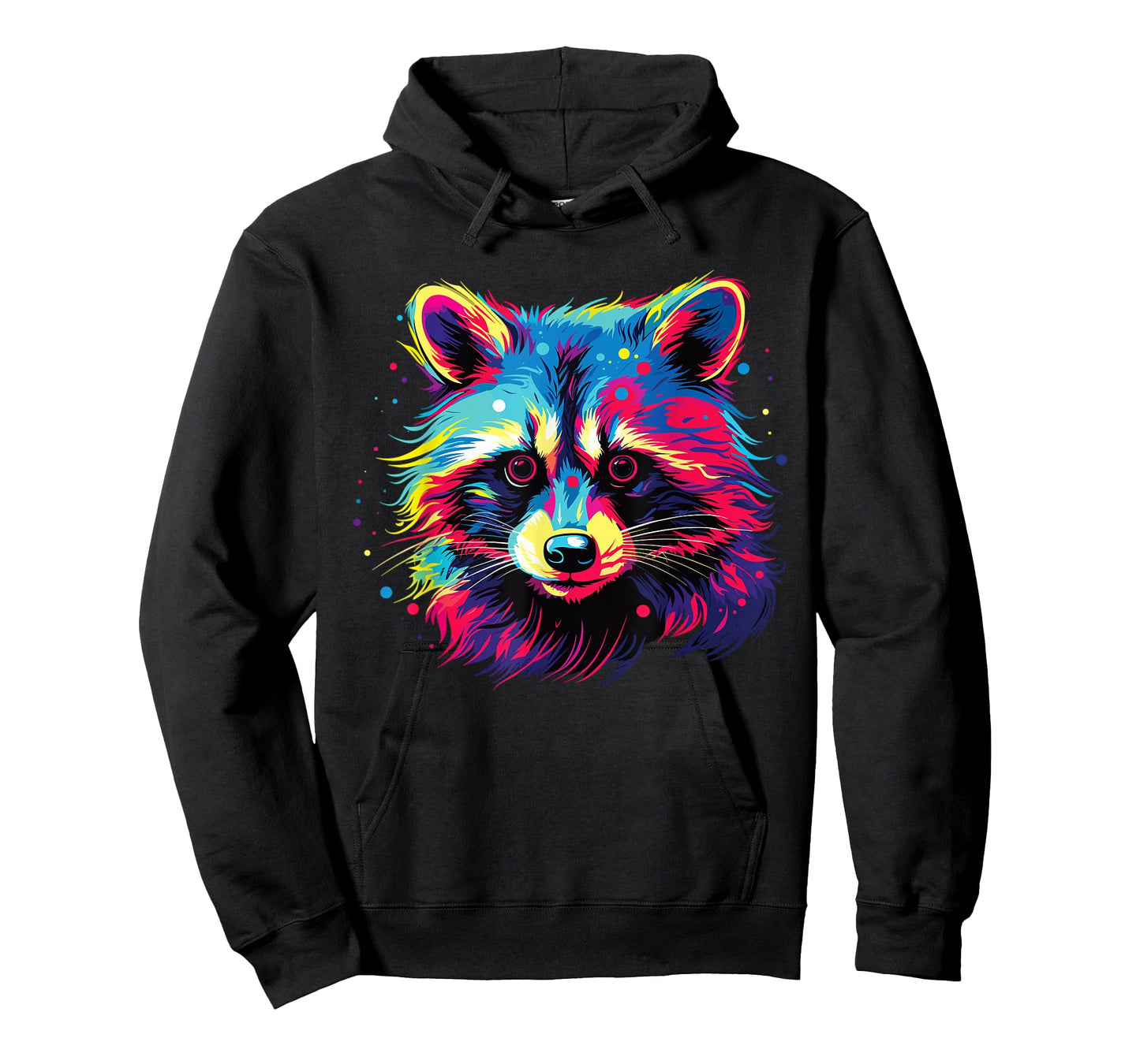 Watercolor Colorful Raccoon T-Shirt