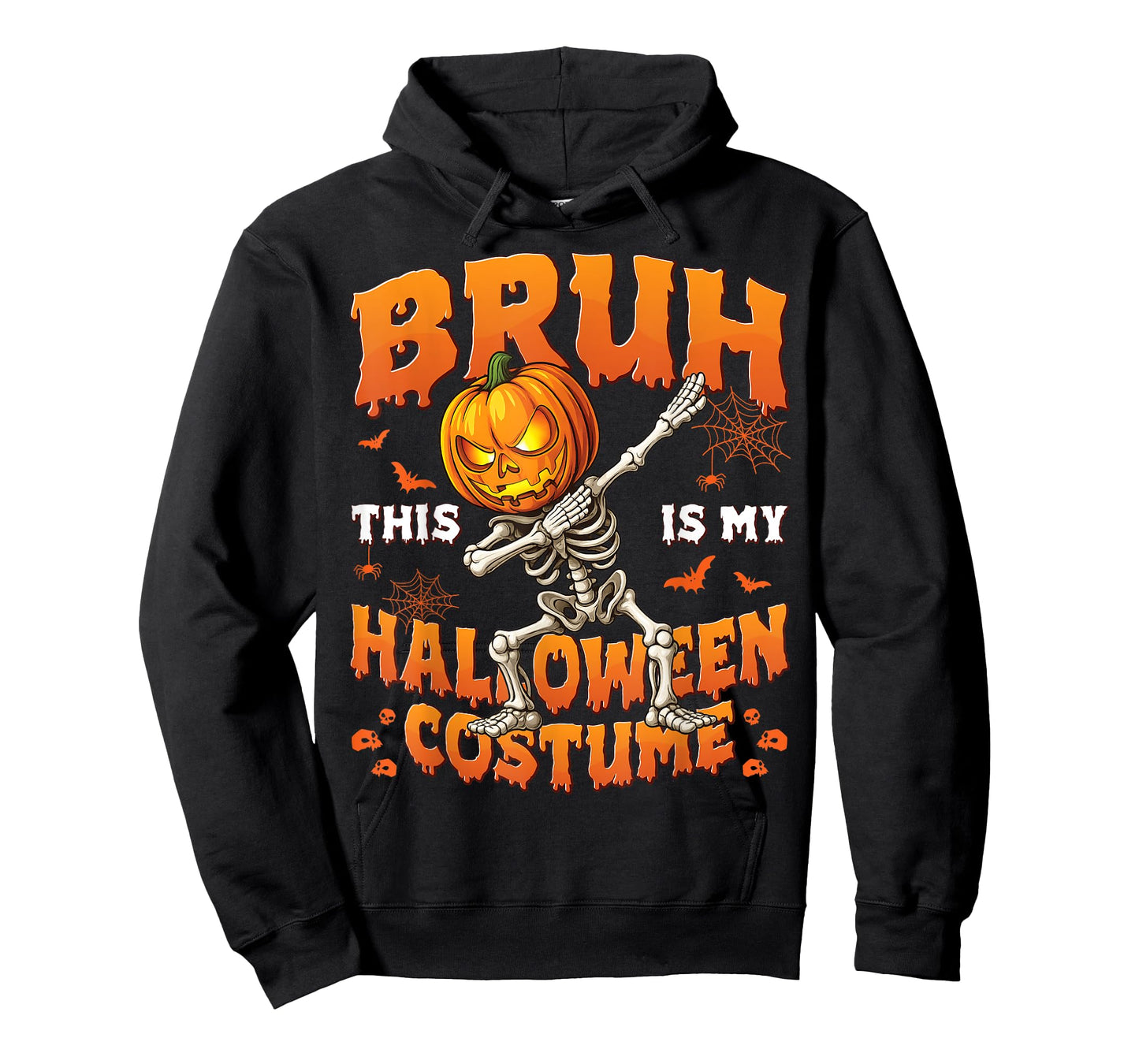 Bruh This Is My Halloween Costume Funny Dabbing Boys T-Shirt