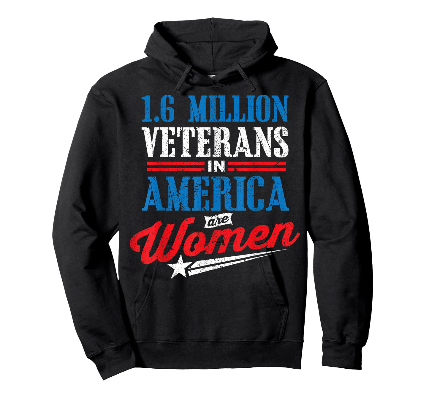 1.6 Million Female Veteran Women Veterans Day T-Shirt