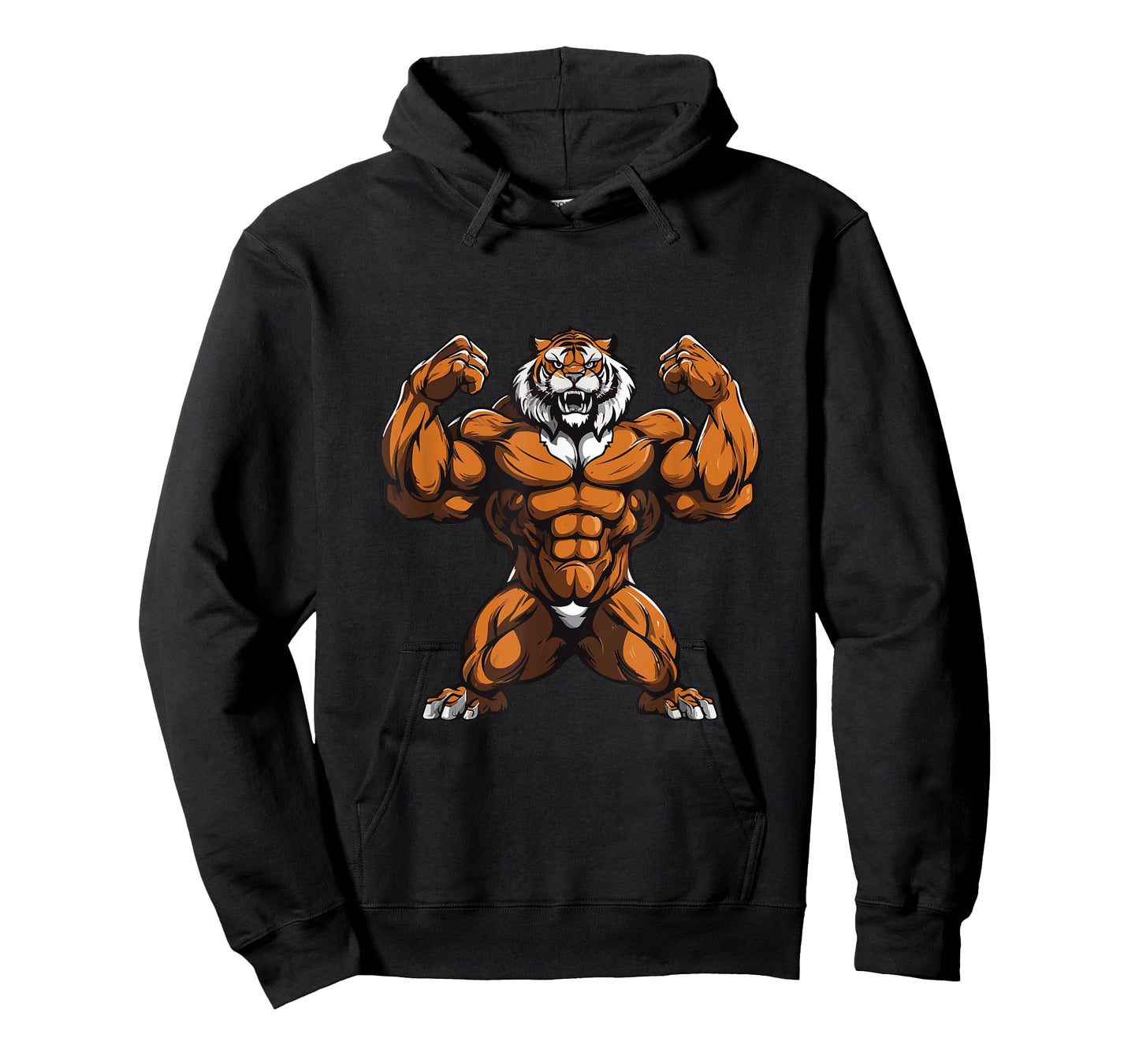 Tiger Muscles Gym Fitness Workout Training Beast T-Shirt