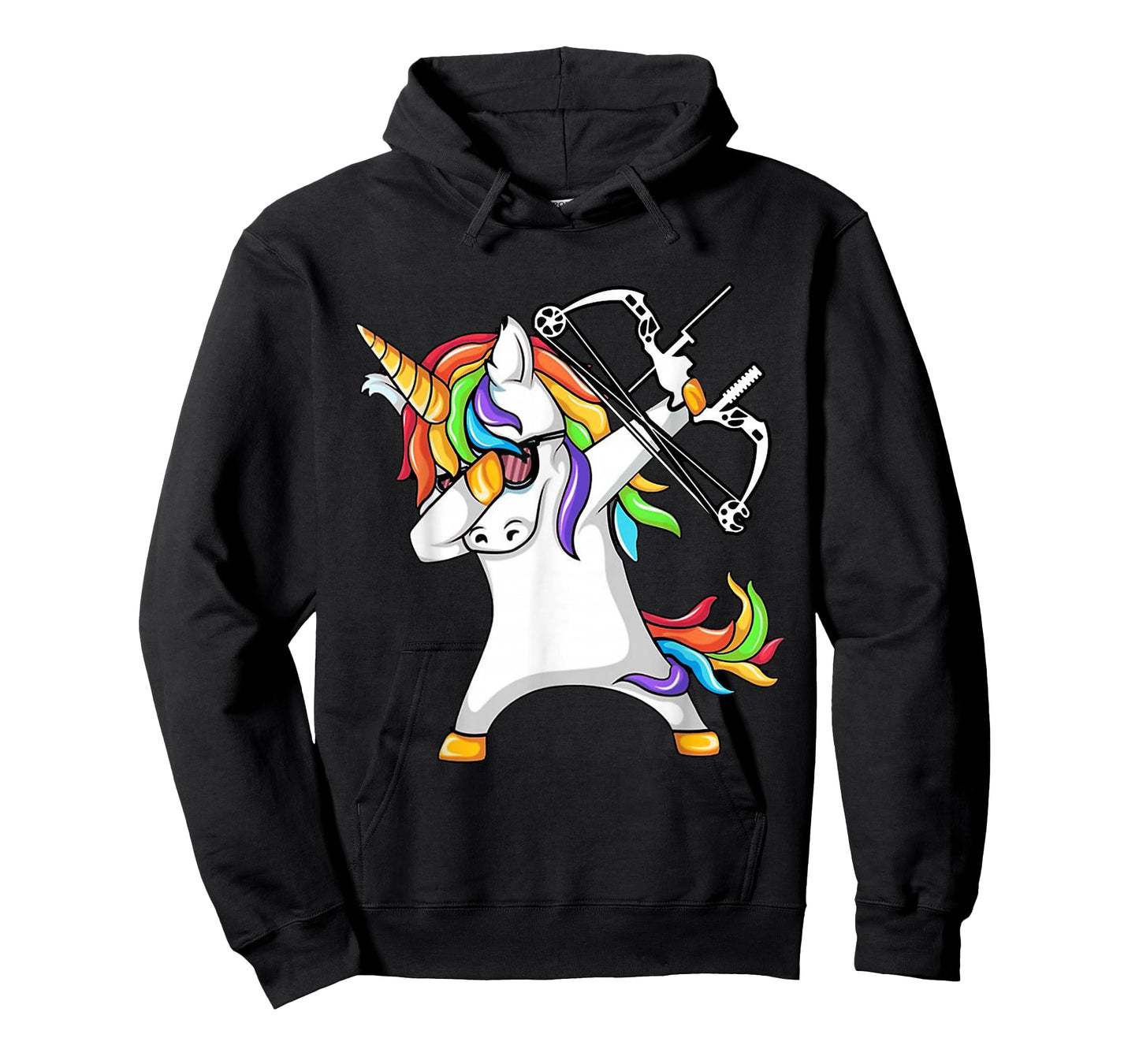Unicorn dabbing Archery Funny shirt T-Shirt