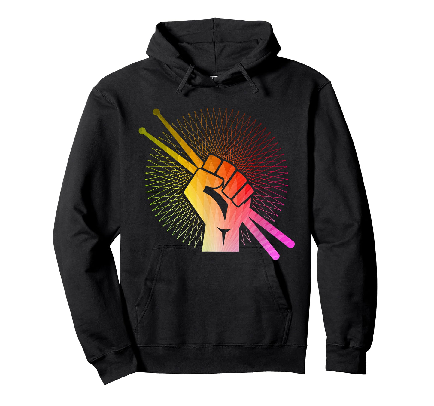 Drummer T-Shirt - Drum Sticks Retro Drumming Shirt Gift T-Shirt