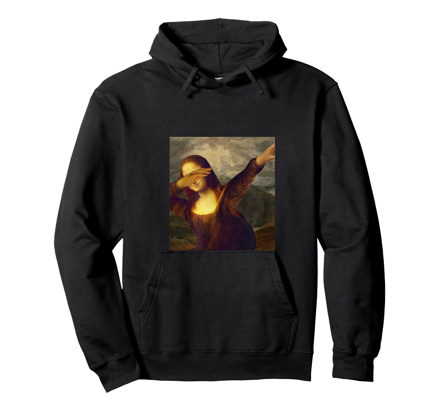 Painting Meme - Dabbing Mona Lisa T-Shirt for Men Women Girls Kids