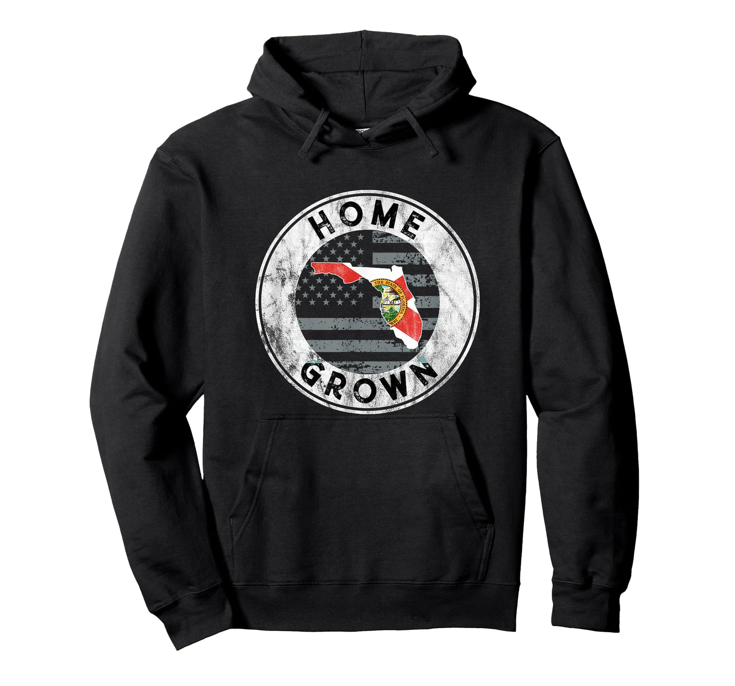 Florida Shirt Home Grown State American Flag Pride FL Tshirt T-Shirt