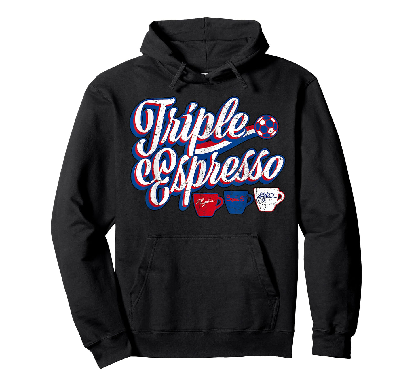 Triple Espresso T-Shirt Triple Espresso America USA Flag T-Shirt