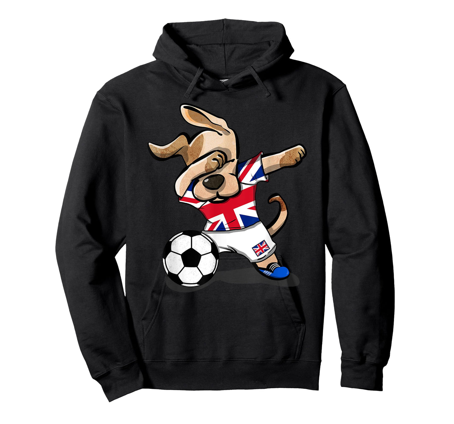 Dog Dabbing Soccer United Kingdom Jersey Shirt UK Football