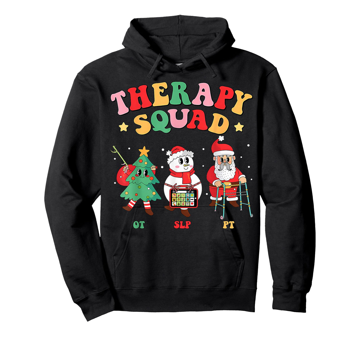 Christmas Occupational Therapy Snowman Nurse OT T-Shirt