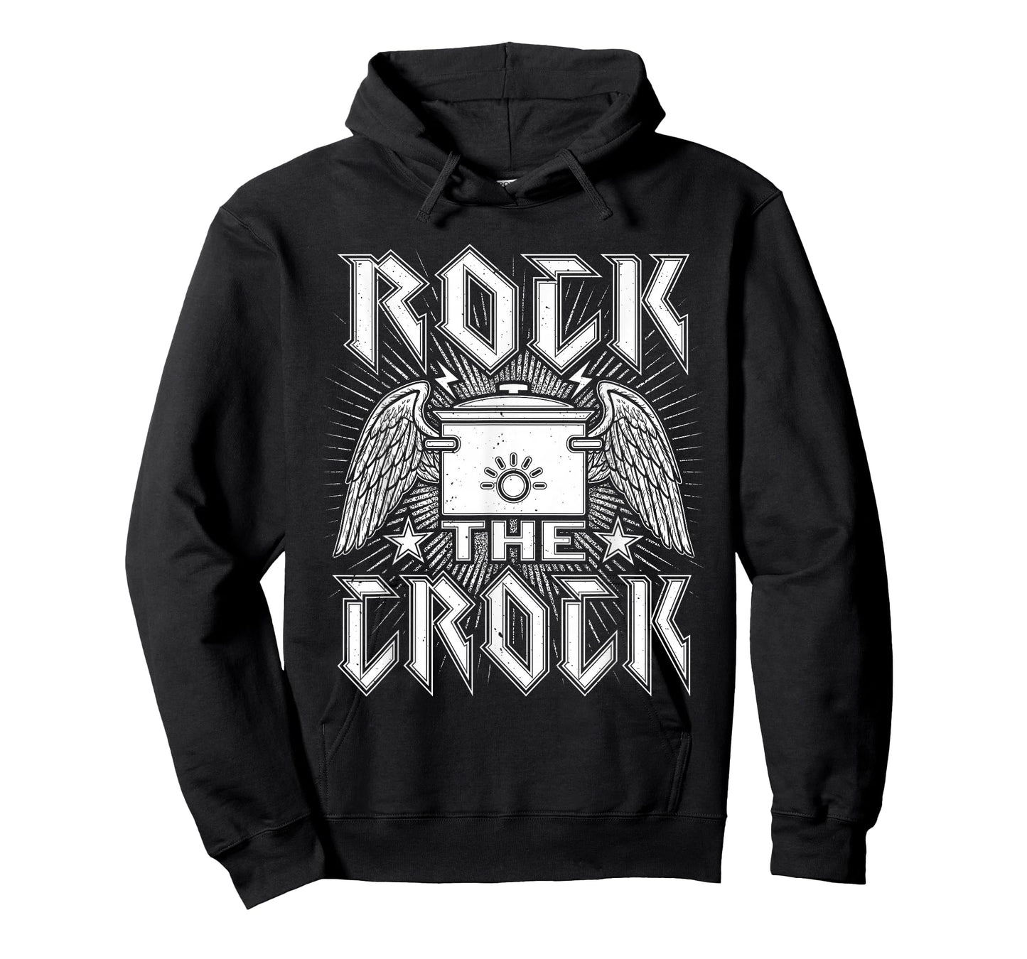 Crockpot Cooker Rock The Crock Funny Cooking T-Shirt
