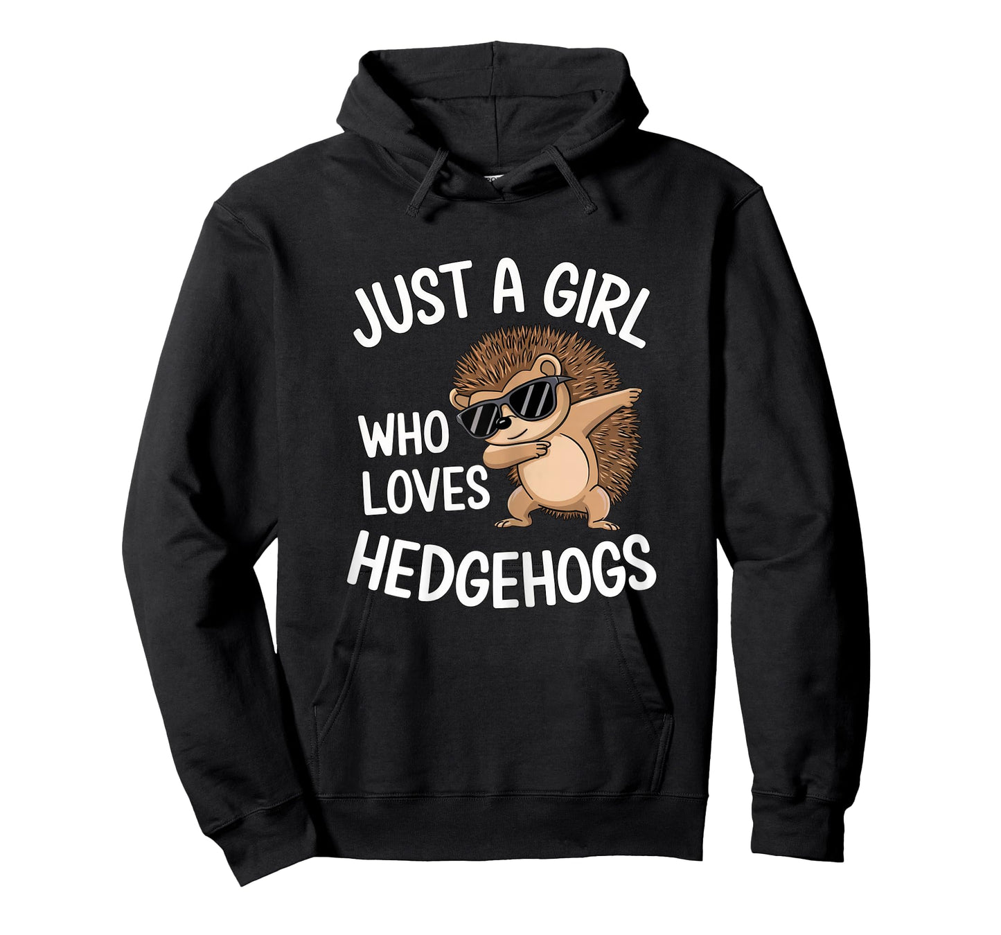 Just a Girl Who Loves Hedgehogs Cute Dabbing Hedgehog Girl T-Shirt