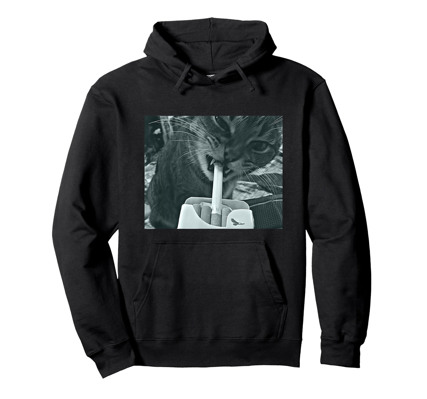 Cat Smoking Cigarette T-Shirt