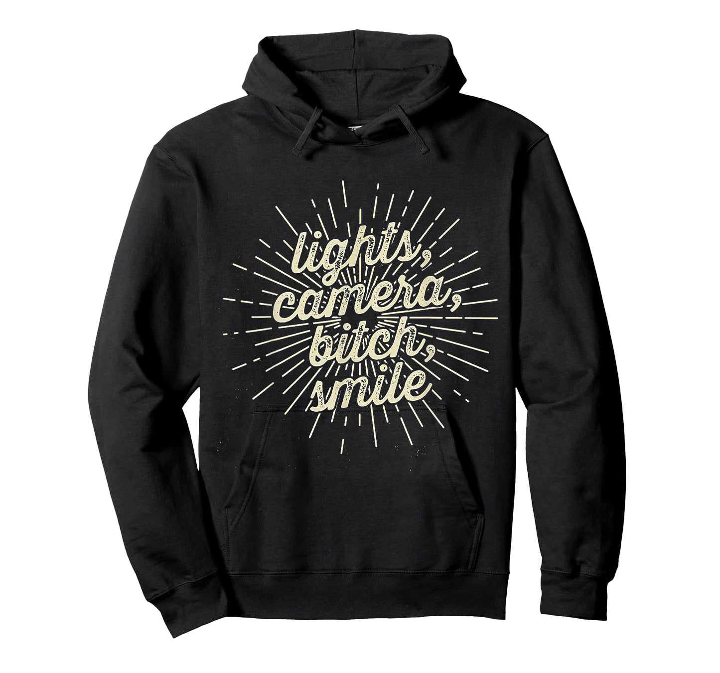 Lights Camera Bitch Smile T-Shirt