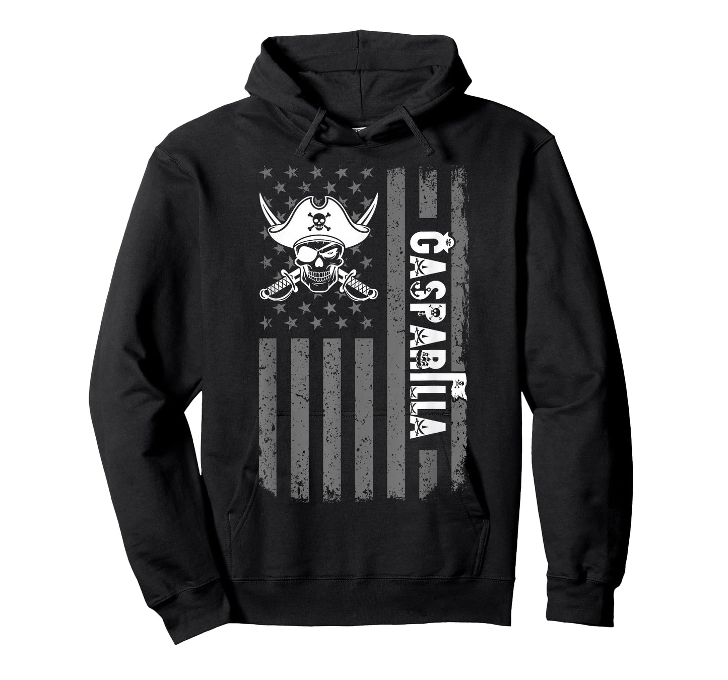 Gasparilla Pirate Festival 2026 American Flag Gasparilla T-Shirt