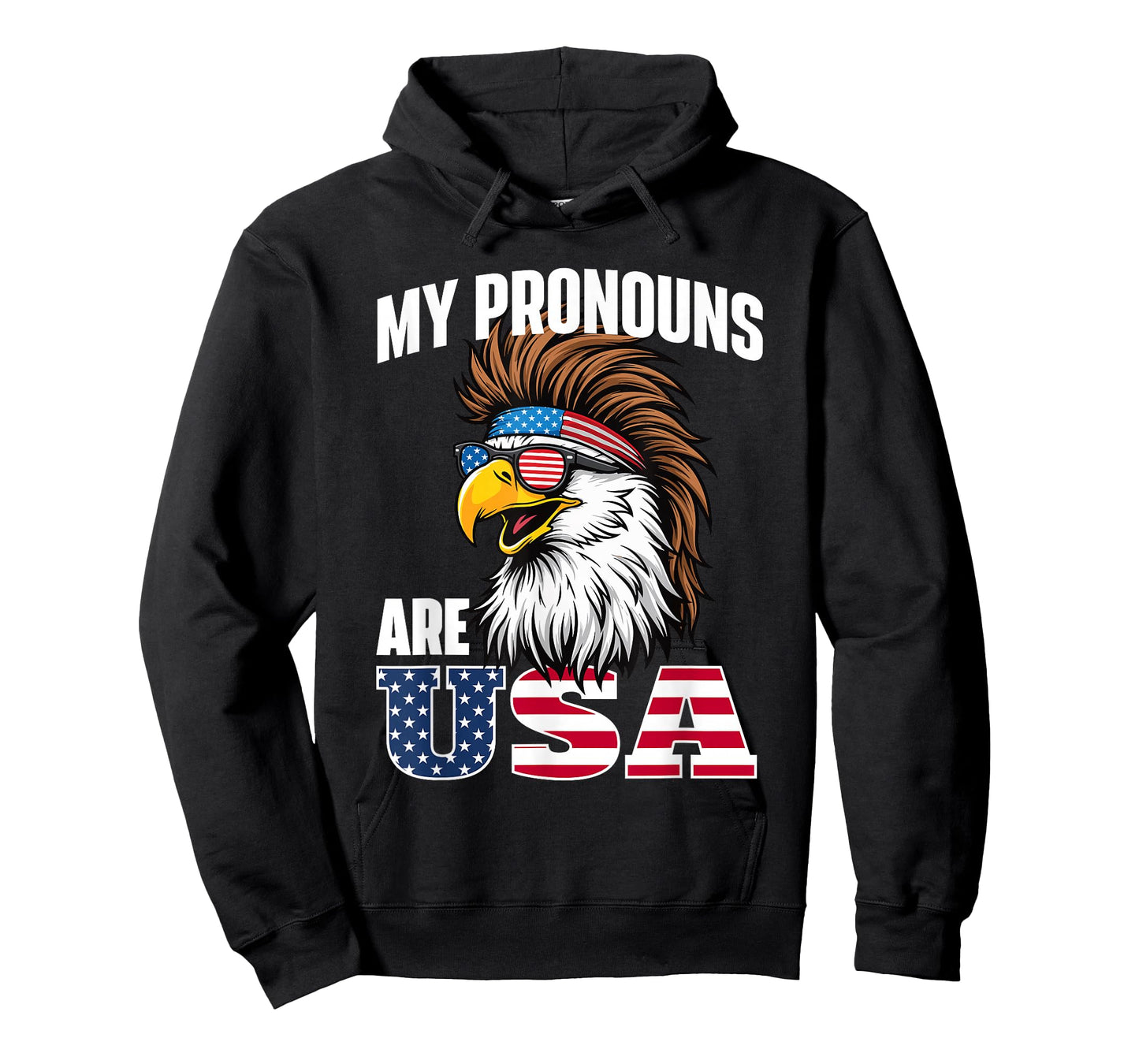 My Pronouns Are USA - American Flag 4th Of July Fourth T-Shirt