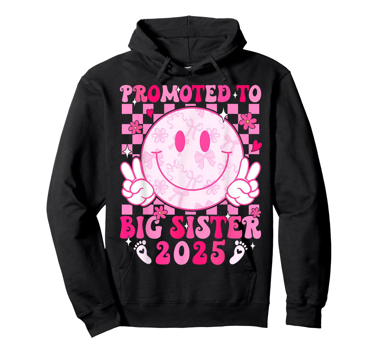 I'm Going to be a Big Sister 2025 Loading Funny Smile Face T-Shirt
