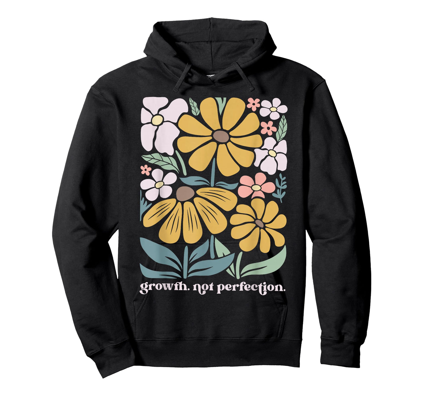 Boho Floral Growth Not Perfection Special Education Teacher T-Shirt