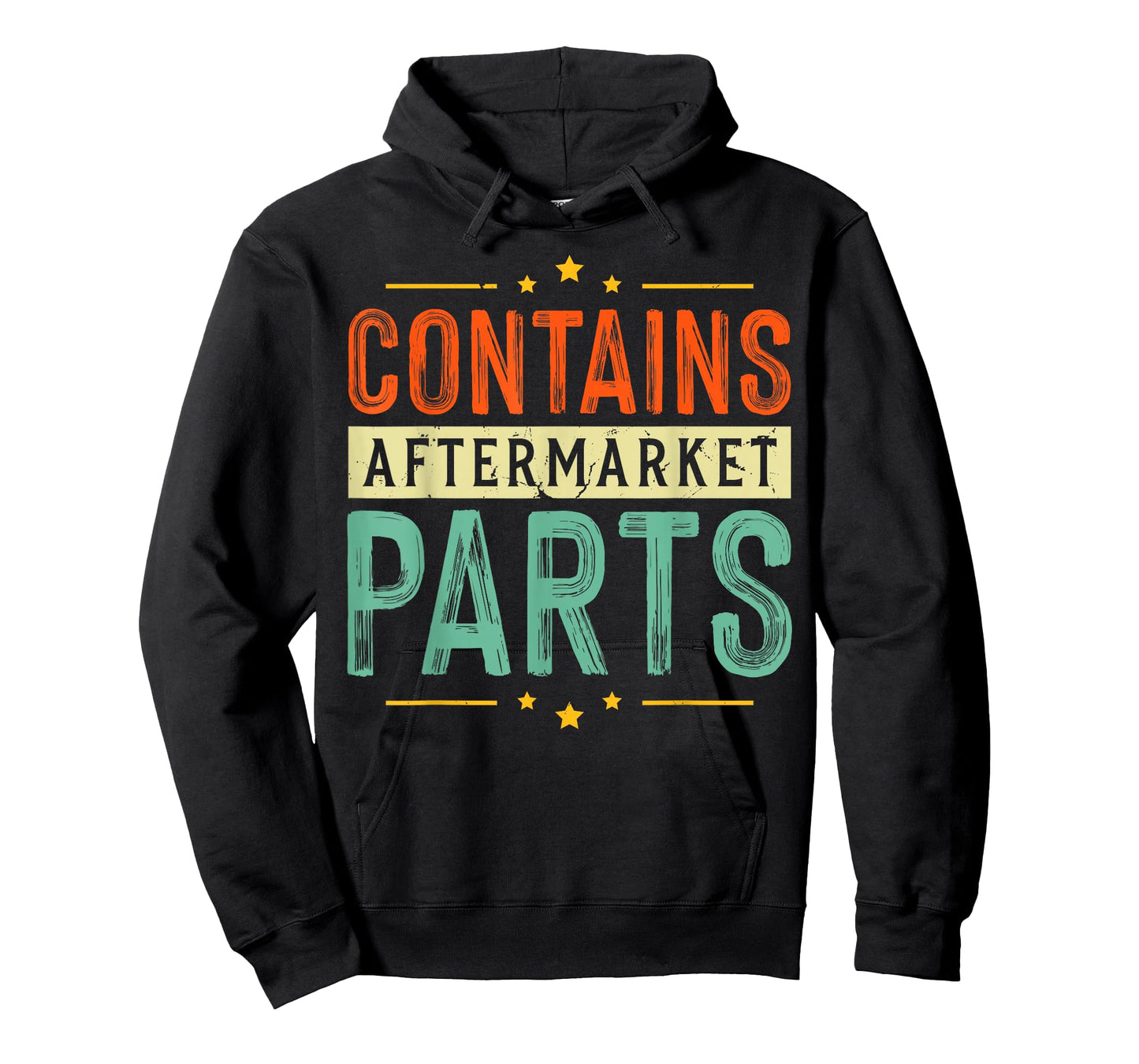 Contains Aftermarket Parts Dad Joke Mechanic Funny Garage T-Shirt
