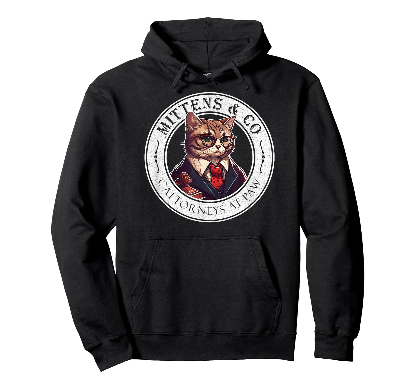 Mittens & Co, Cattorneys At Paw T-Shirt