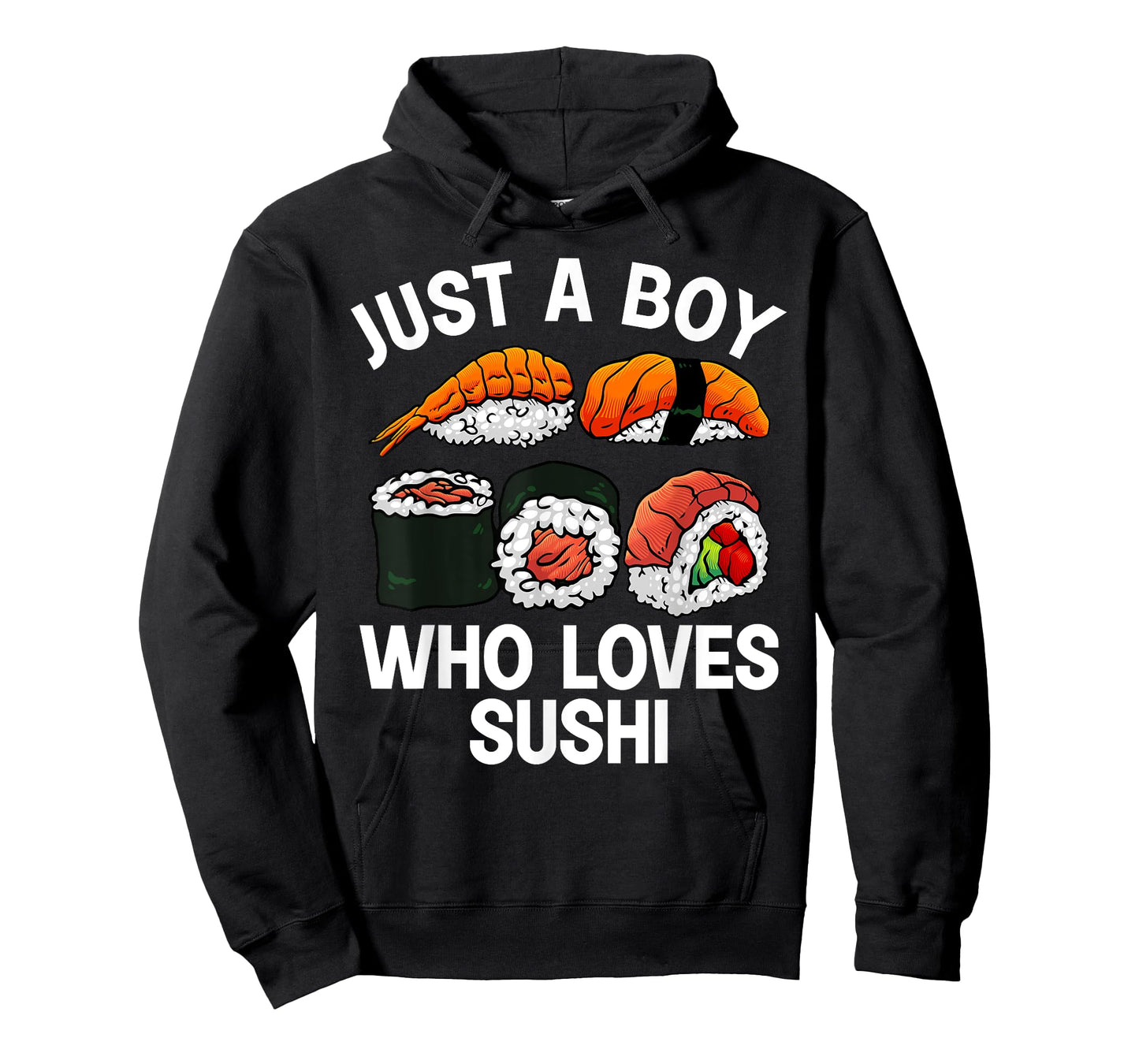 Cute Sushi Design For Men Boys Japanese Sushi Roll Lover T-Shirt