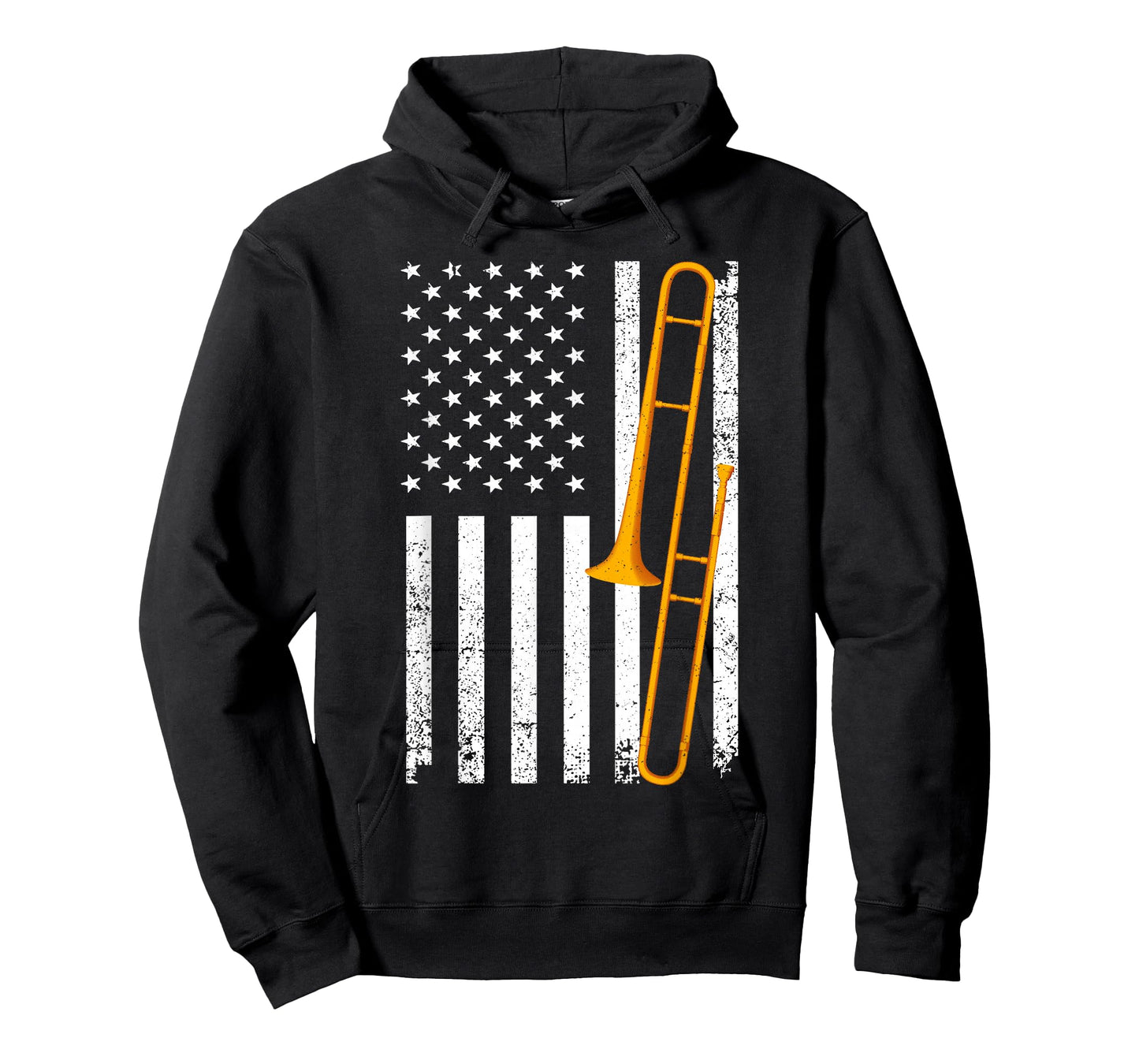 Funny Trombone Art for Men Women Jazz Music Trombone Player T-Shirt