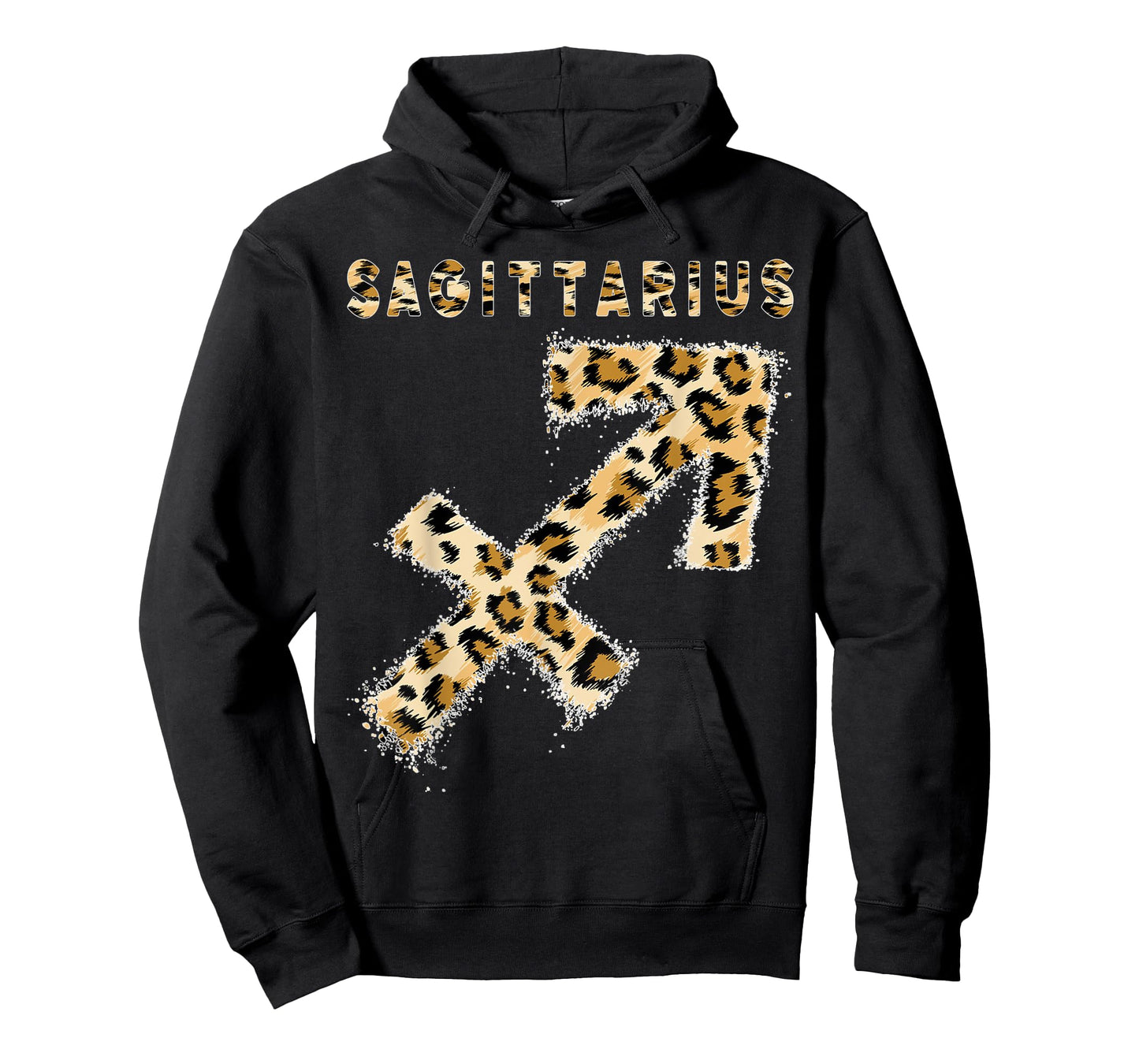 Sagittarius Leopard Zodiac Sign Astrology Horoscope Birthday T-Shirt