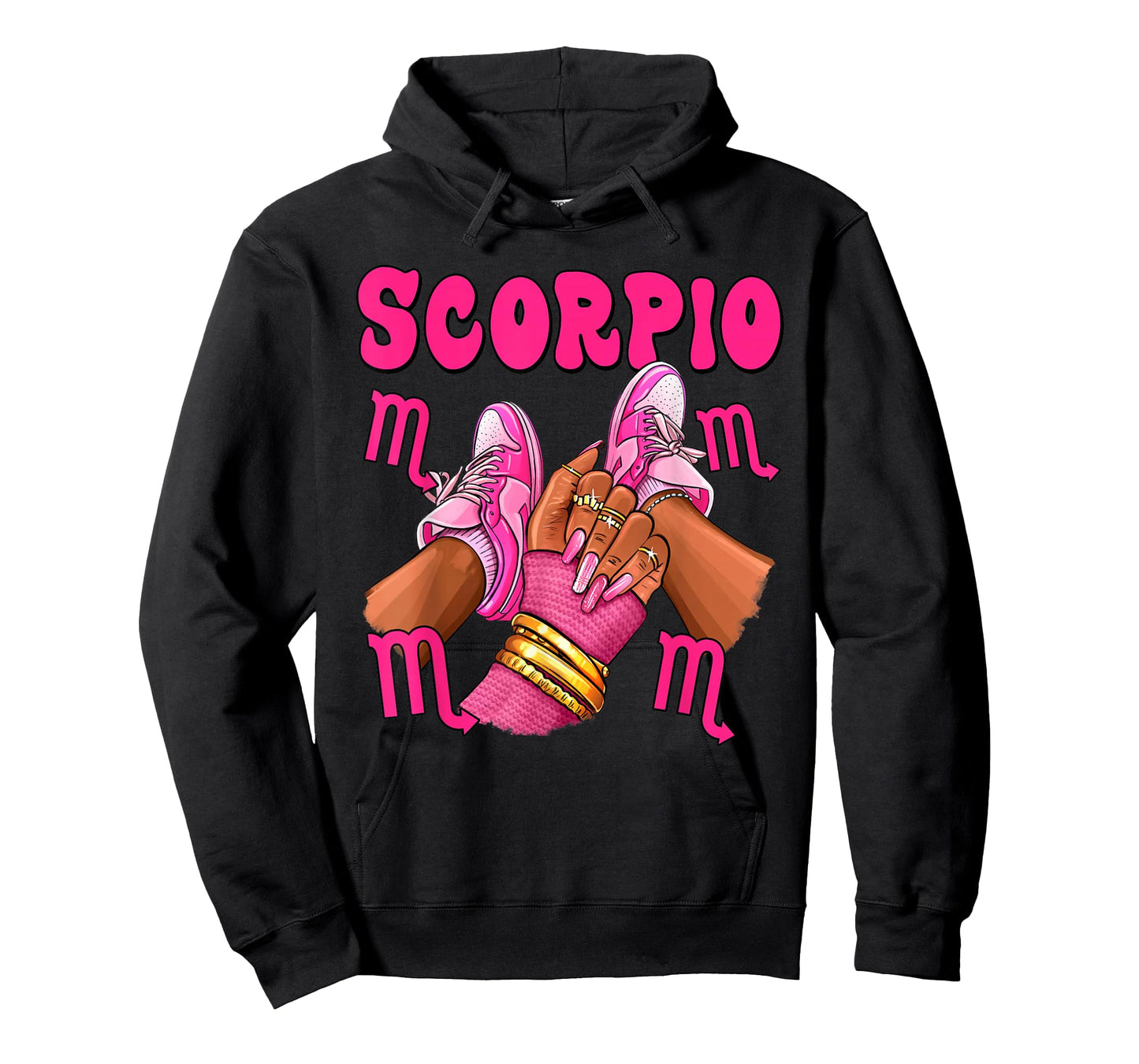 Scorpio Girl Birthday Queen Shoes Sneakers Zodiac Sign T-Shirt