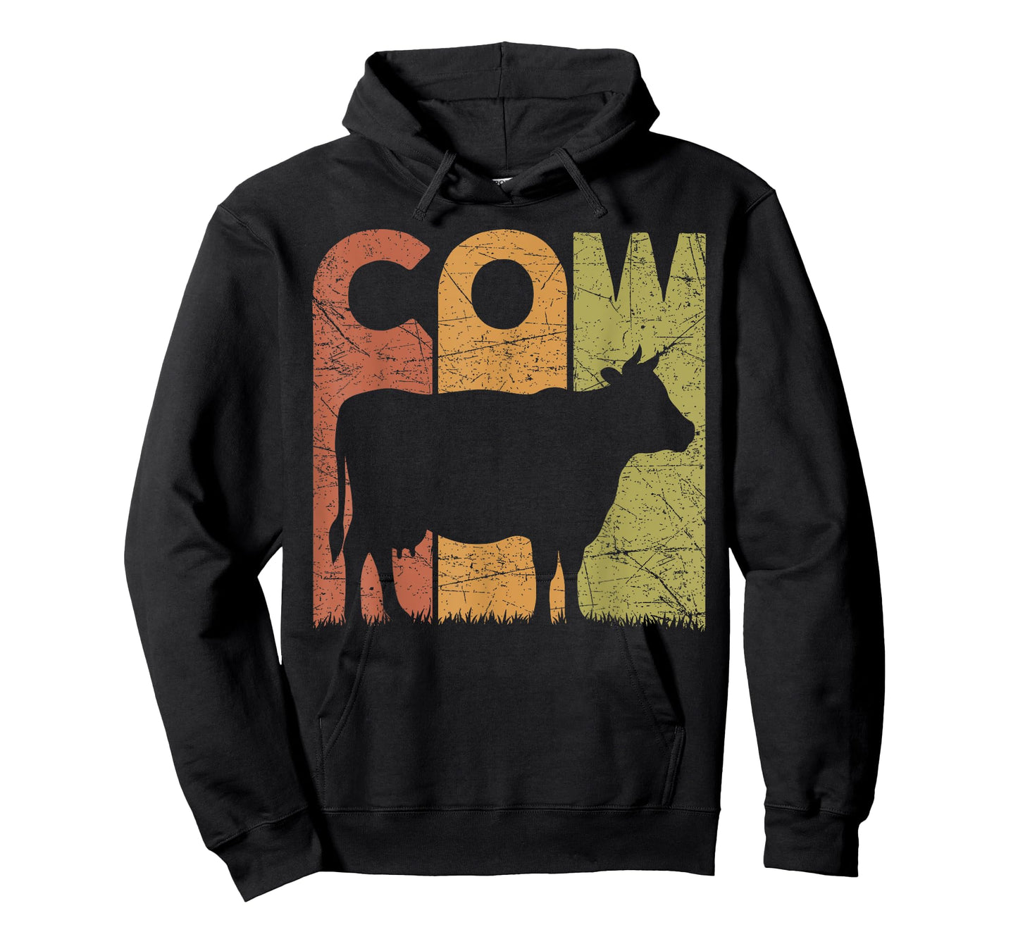 Cow Vintage Cow Farmer Retro Dairy Farmer T-Shirt