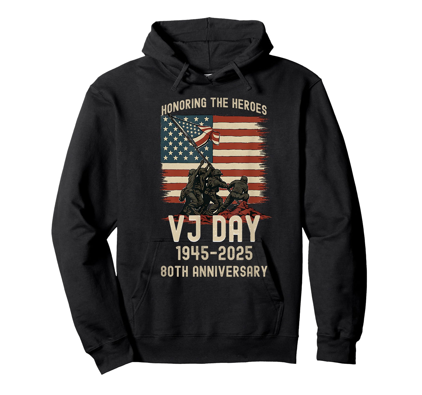 VJ Day 80th Anniversary Tribute , Honoring the Heroes WWII T-Shirt