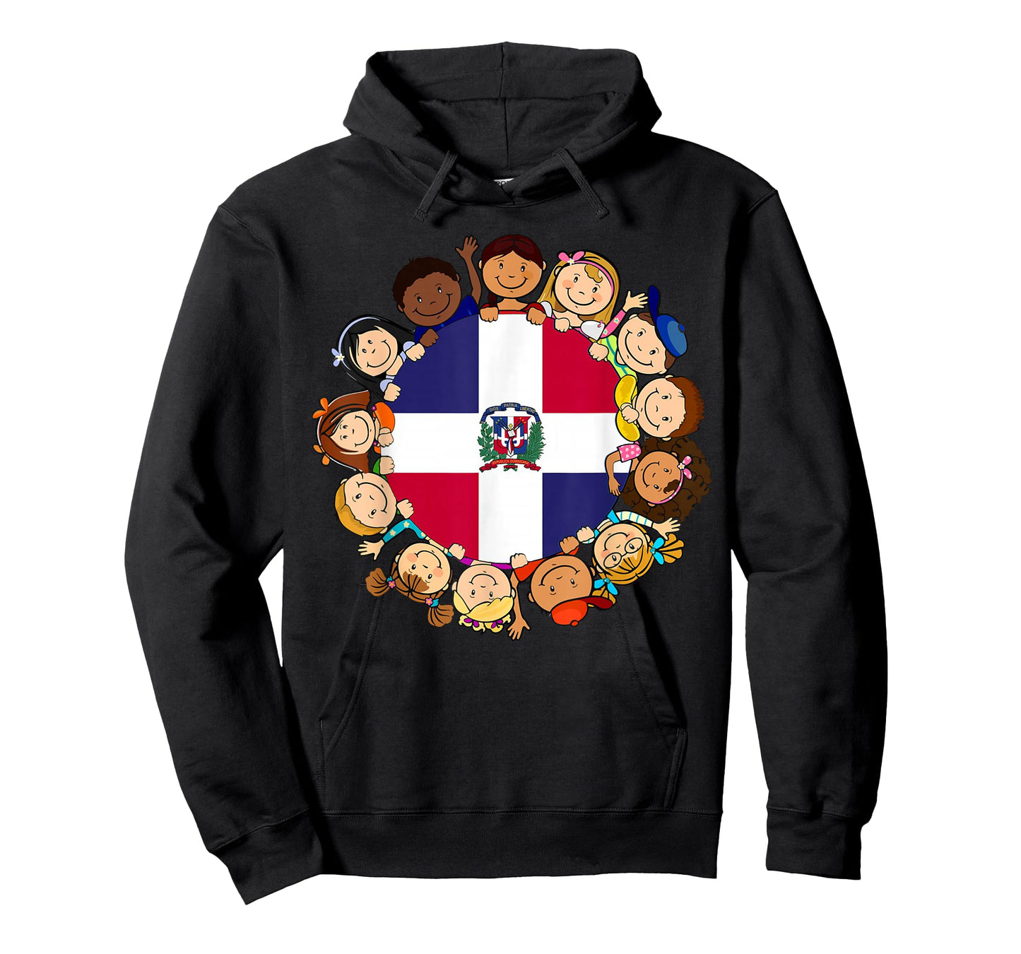 Dominican Republic Kids Dominicana Flag Hispanic Heritage T-Shirt