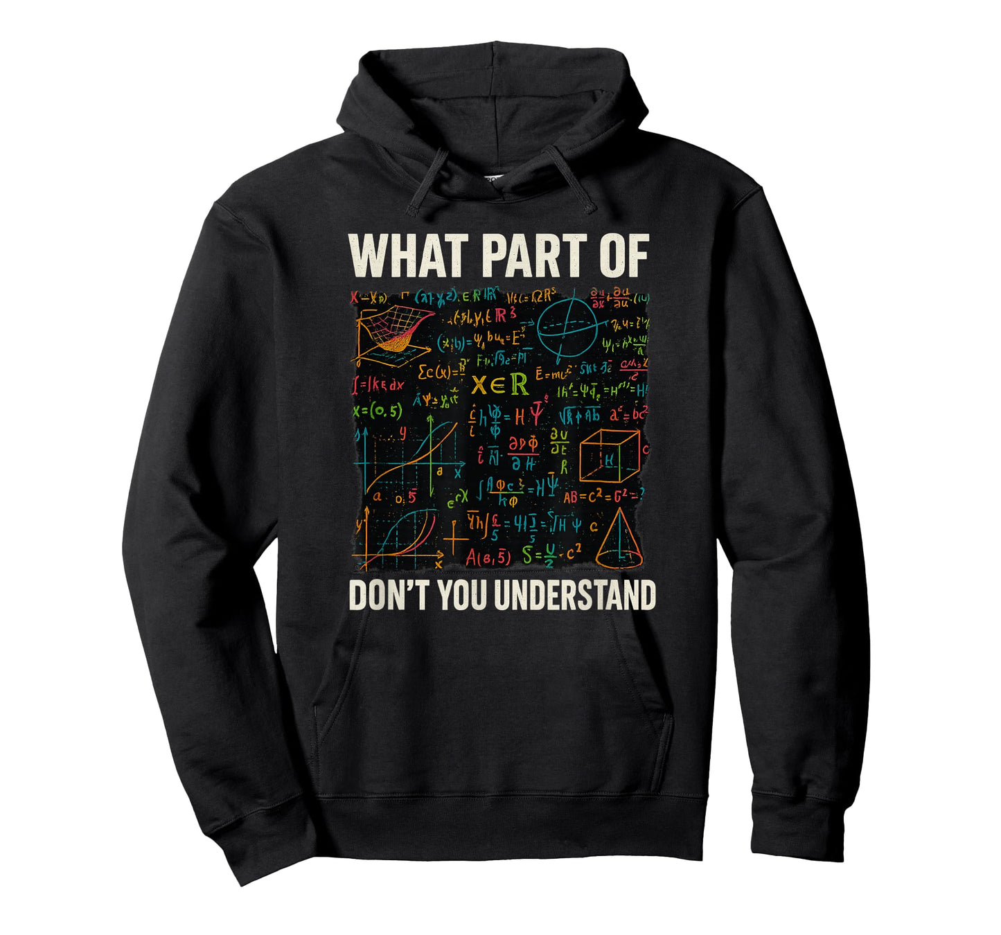 What Part of Don't You Understand Funny Math Teacher T-Shirt