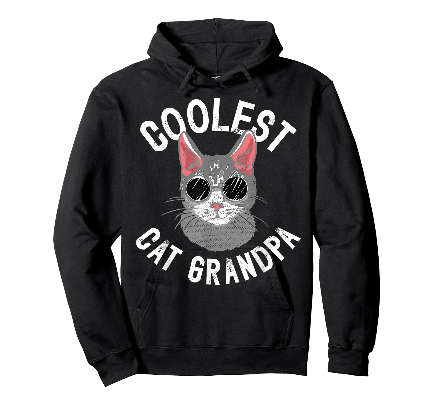 Coolest Cat Grandpa Cat Lover Grandpa Cat Grandfather T-Shirt for Men