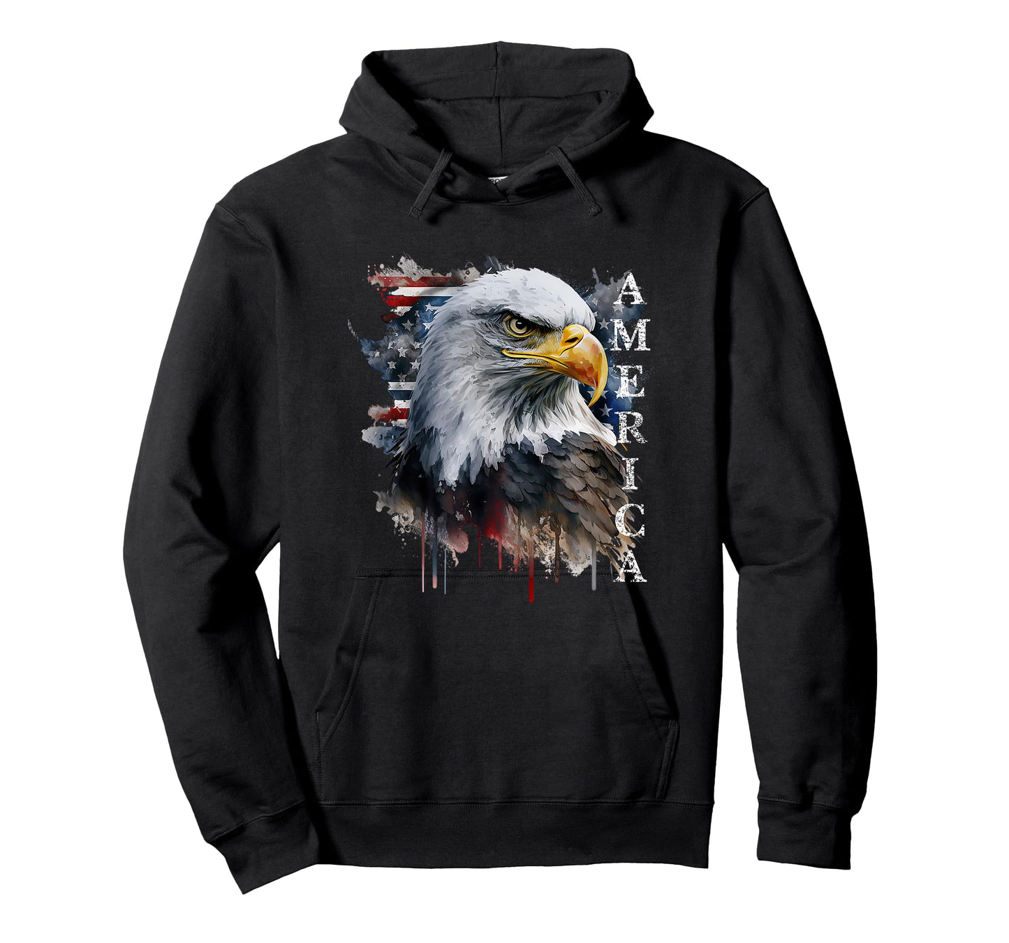 USA Motif American Eagle America T-Shirt