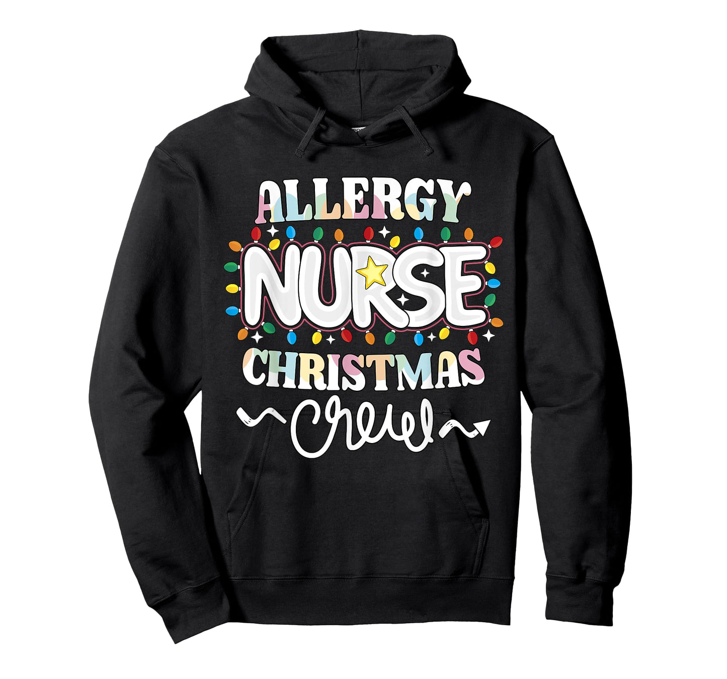 Allergy Nurse Christmas Crew Allergy/Immunology Nursing NP T-Shirt