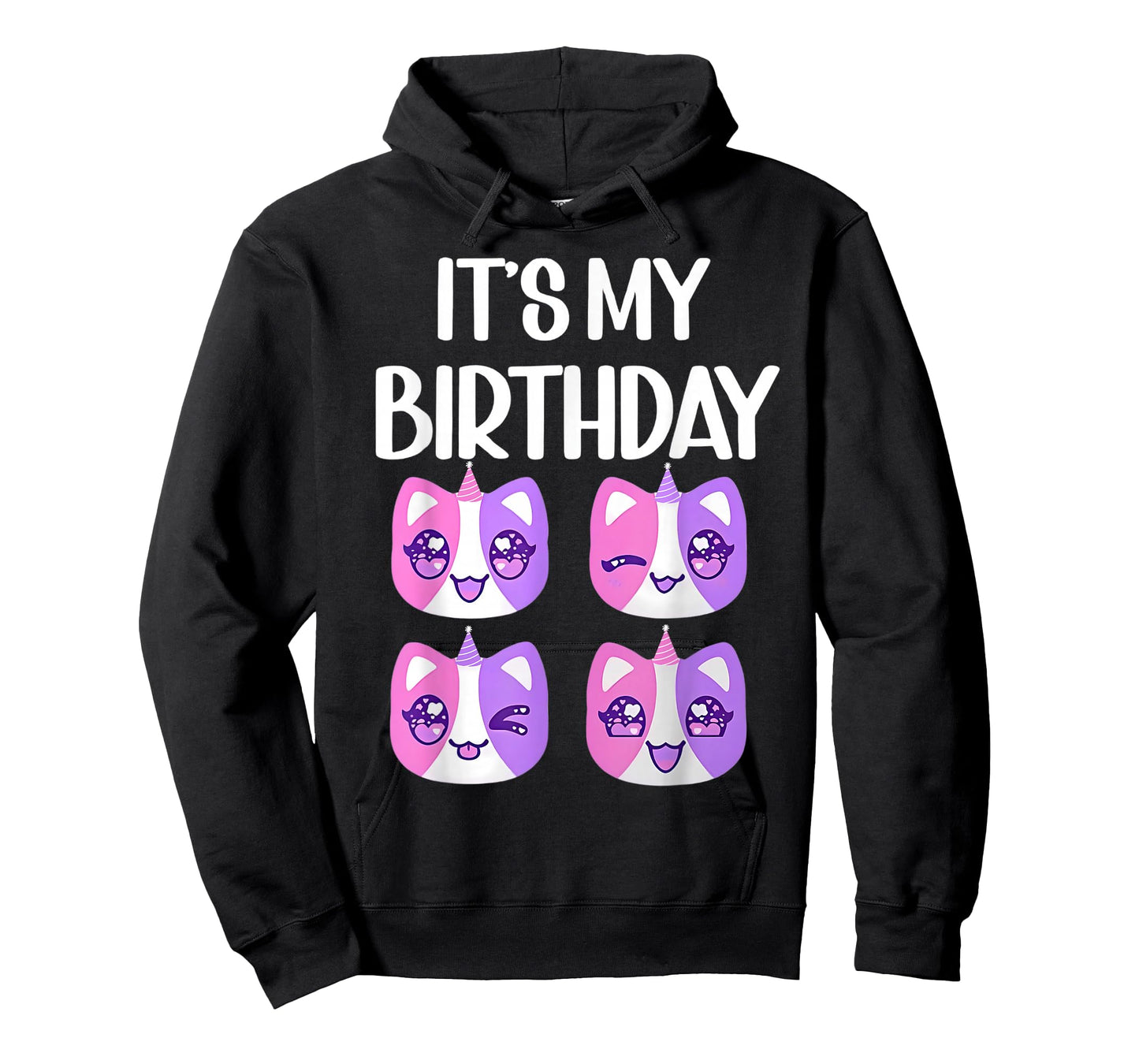 It's My Birthday Meemeow Cats Plush Shirt Squishy Pink T-Shirt