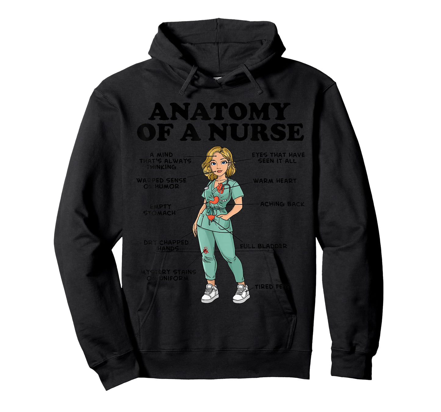 Anatomy of a Nurse T-Shirt