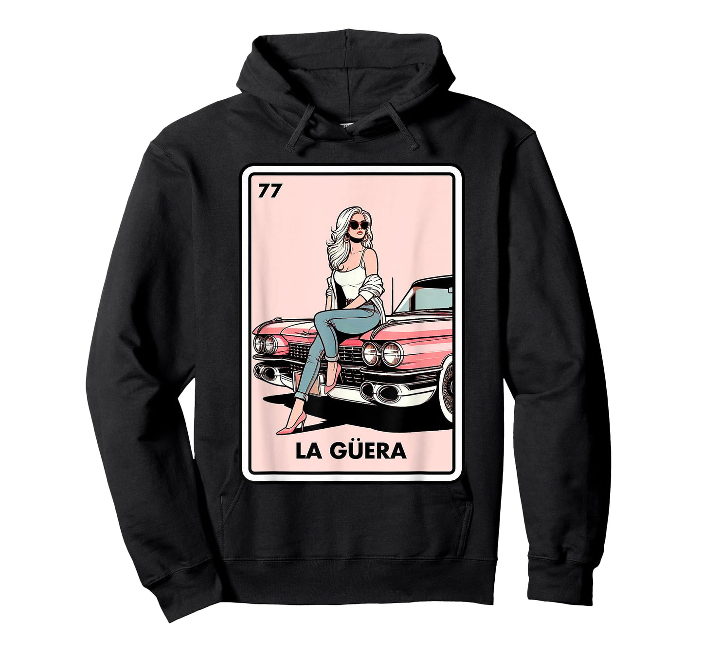 Mexican Chicana Chingona Girls La Guera Mexican Bingo Card T-Shirt