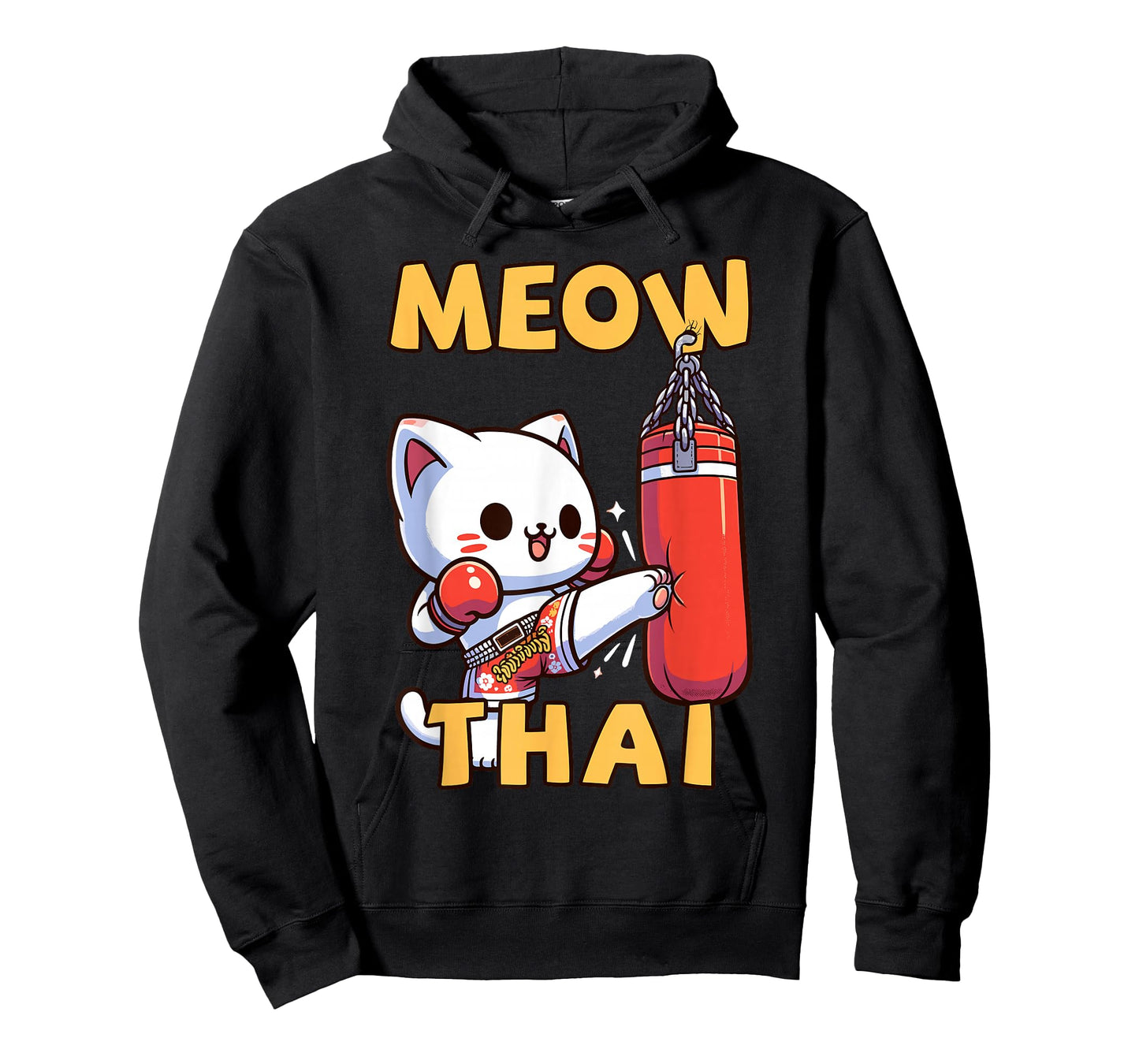 Meow Thai, Muay Thai Cat | Thai Boxing For Kids, Muay Thai T-Shirt