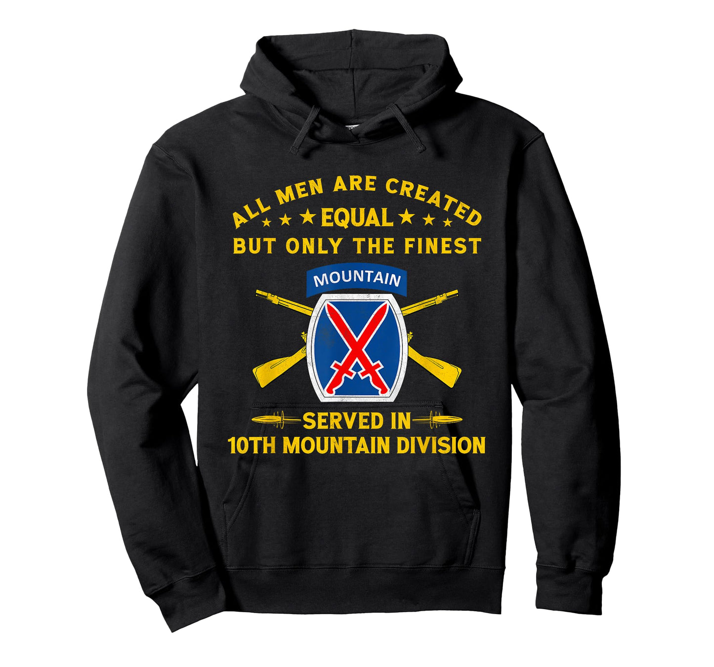 10th Mountain Division Veteran Fort Drum New York Gift Tee T-Shirt