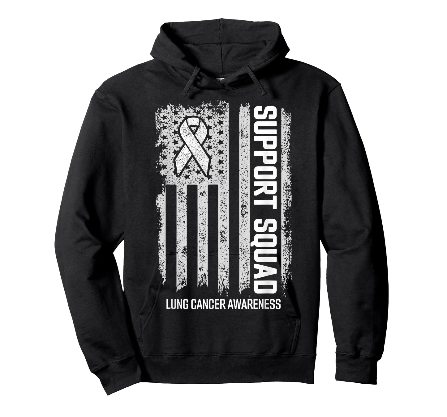 Lung Cancer Shirts Support Squad Lung Cancer Awareness T-Shirt