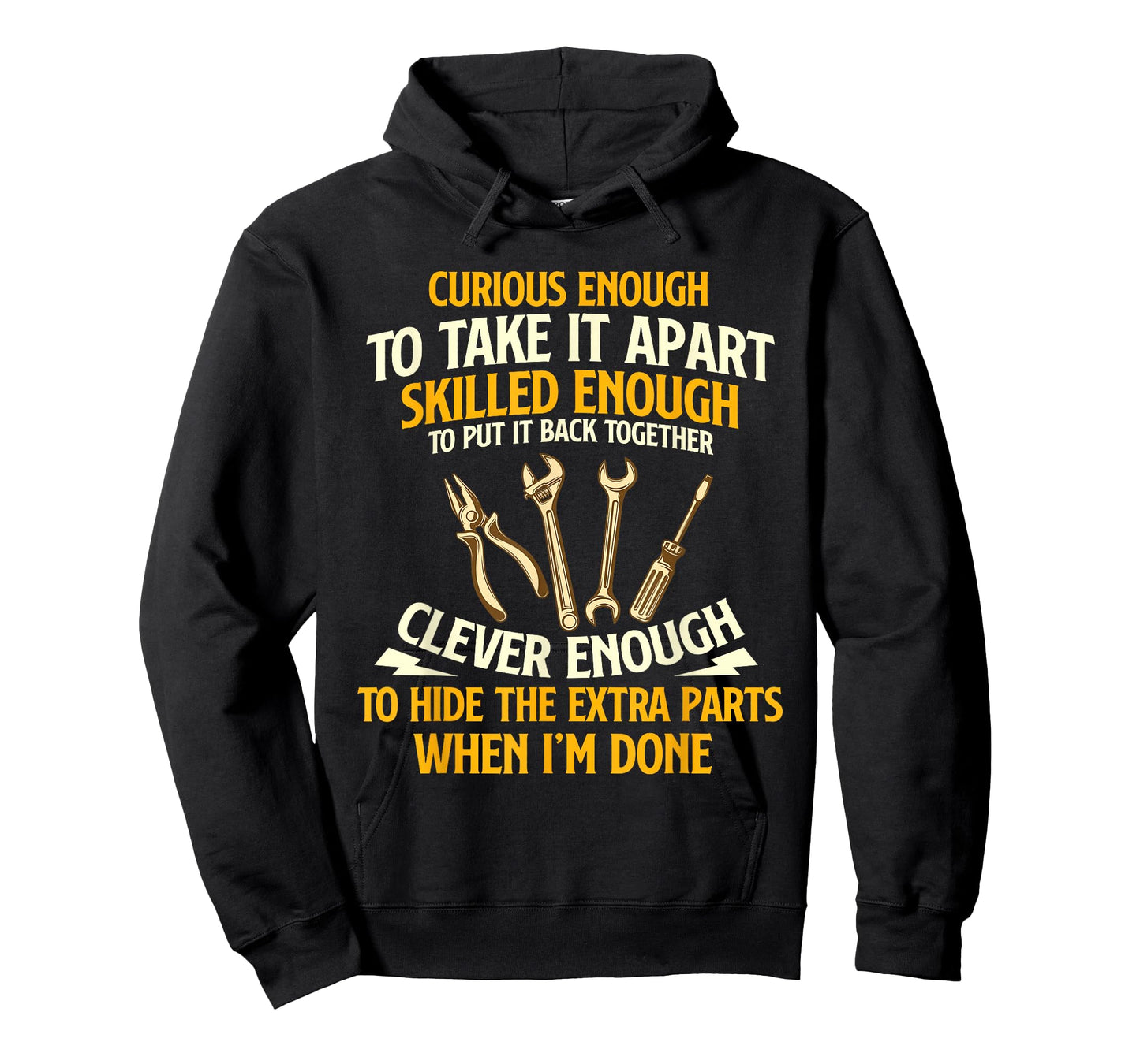 Curious Enough To Take It Apart - Car Guy Auto Mechanic T-Shirt