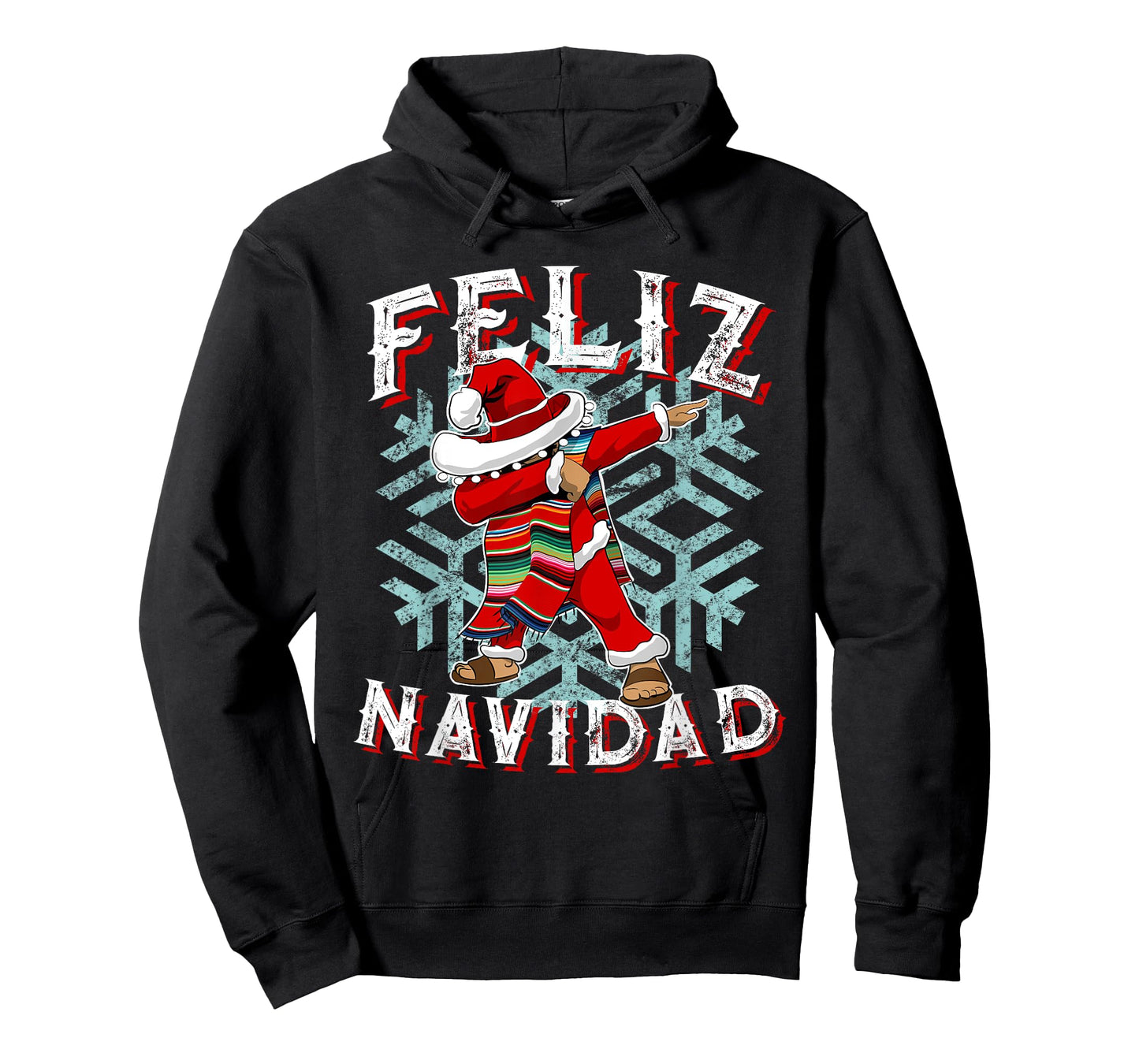 Feliz Navidad Dabbing Christmas Sombrero T-Shirt