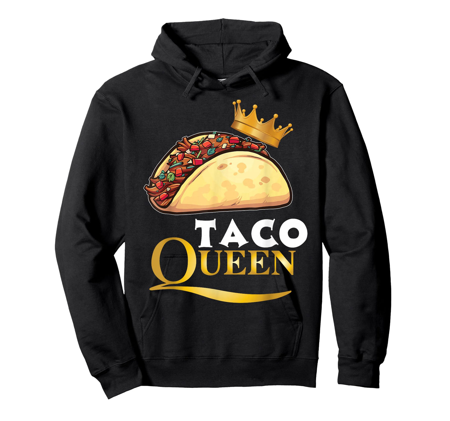 Taco Queen Tshirt for Women Tacos Mexican Food Shirt T-Shirt