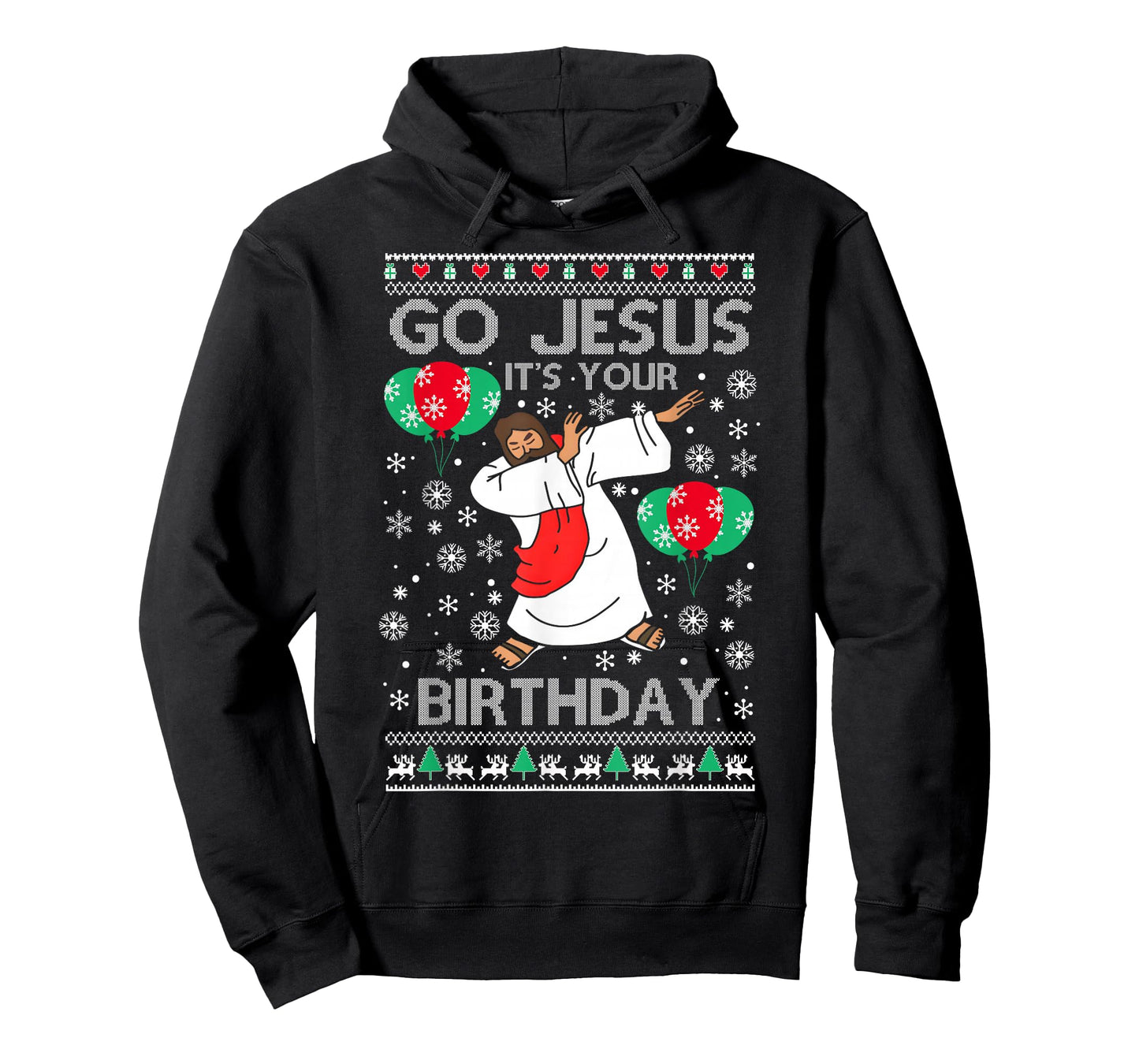 Funny Go Jesus It's Your Birthday Merry Christmas Mens Women T-Shirt