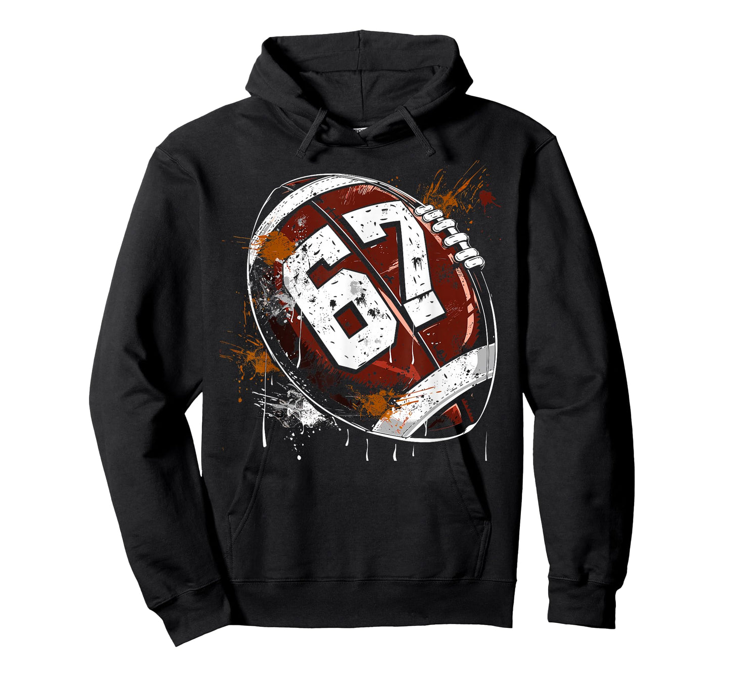 Football 67 Six Seven Alpha Slang 6 7 Meme Kids Teachers Boy T-Shirt