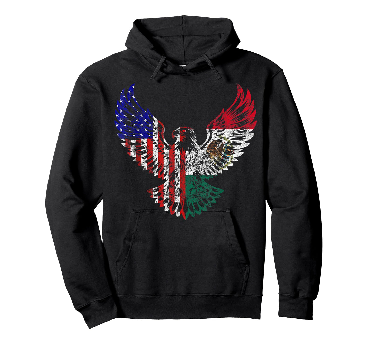 American Mexican Heritage America Mexico Flag Eagle T-Shirt